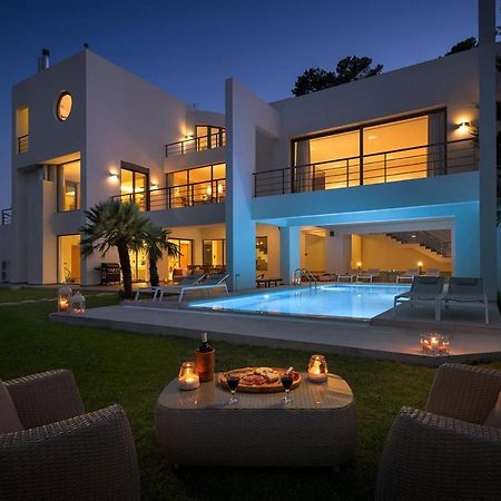Ixian Hilltop Villa Ialisos Exterior foto