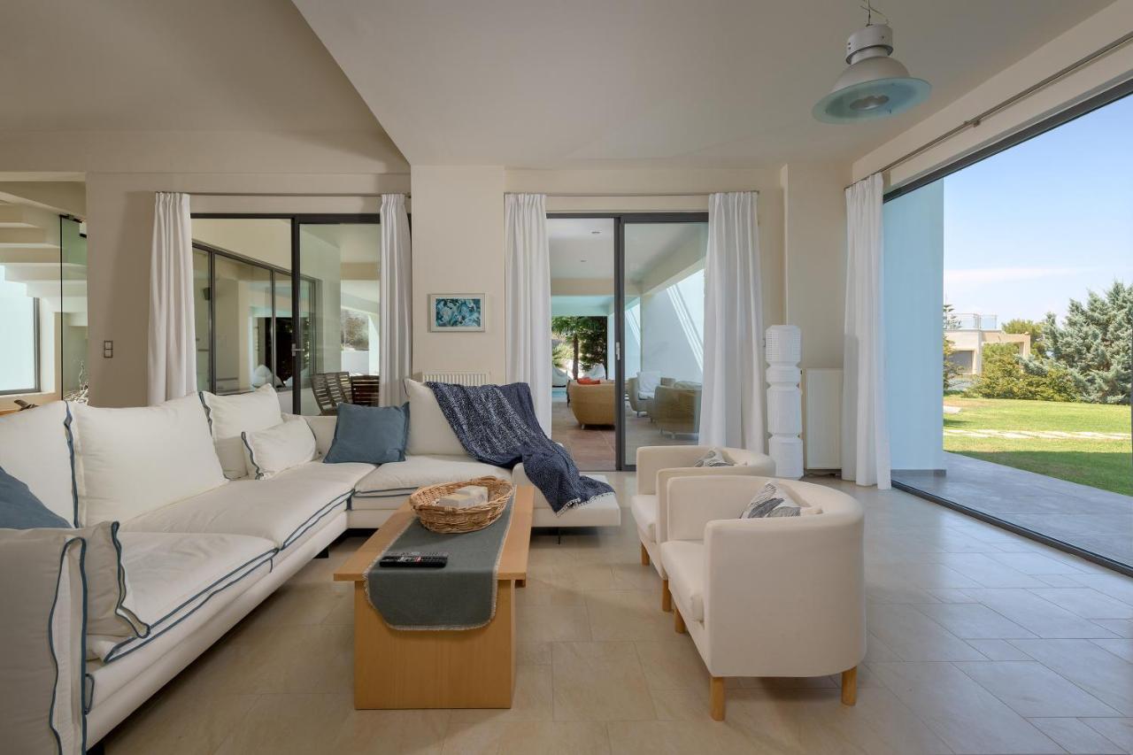 Ixian Hilltop Villa Ialisos Exterior foto