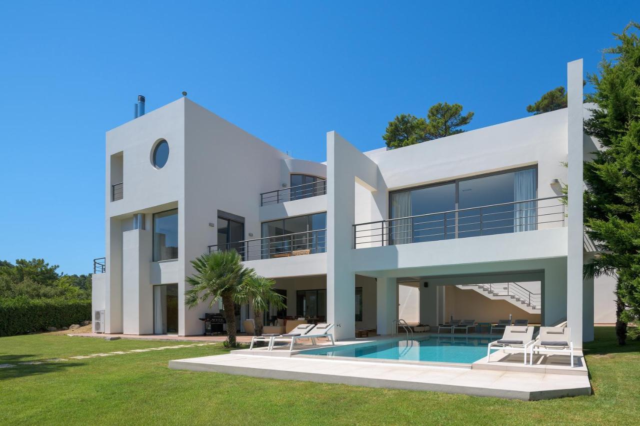Ixian Hilltop Villa Ialisos Exterior foto