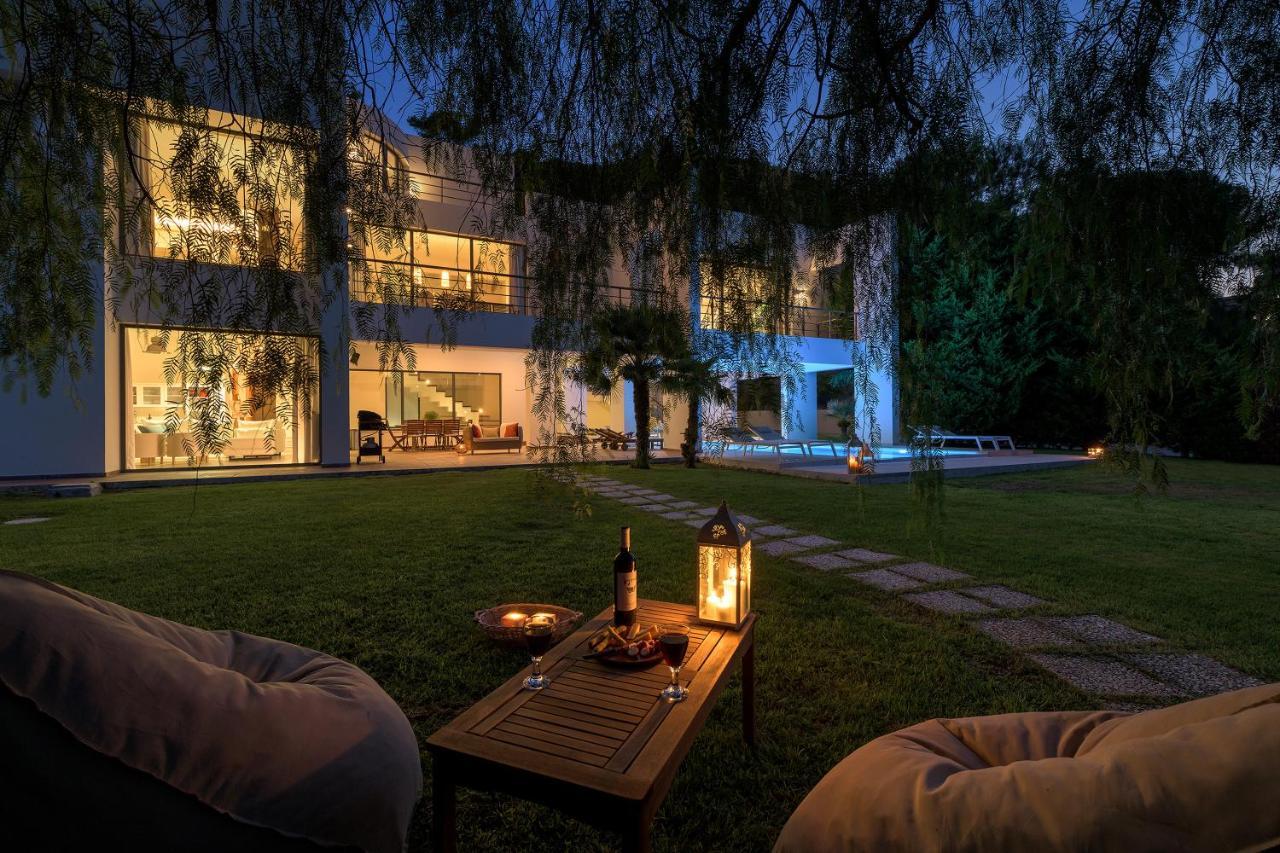 Ixian Hilltop Villa Ialisos Exterior foto